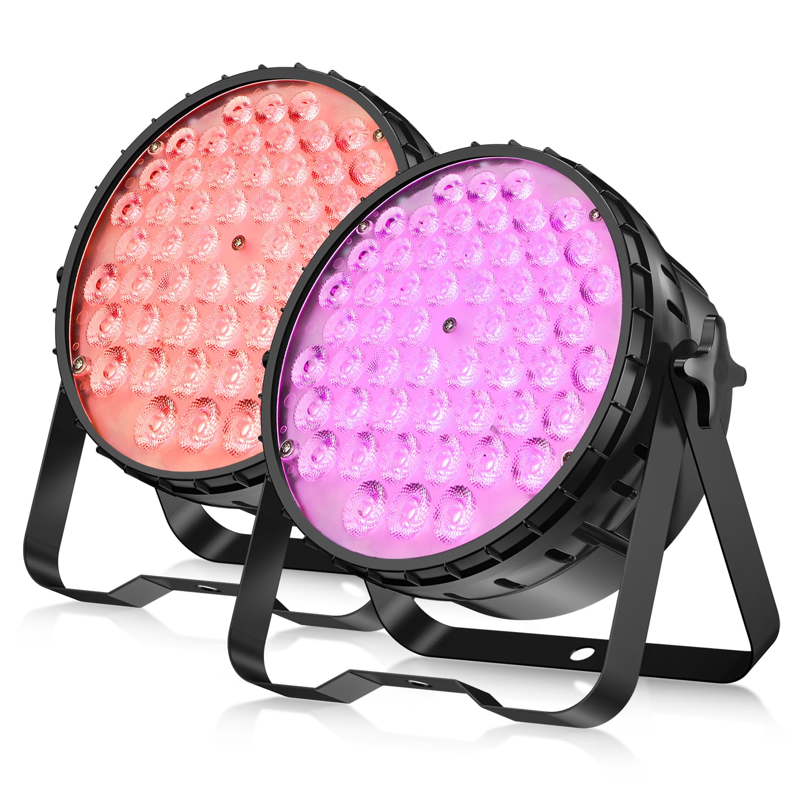 BETOPPER Projecteur de Scène 200W Par LED DMX RGBW Lumière de Scène CRI >90 5000 Lm Jeux de Lumiere Disco Eclairage Scene pour DJ, Fête, Bars, Mariages et Festivals (2)