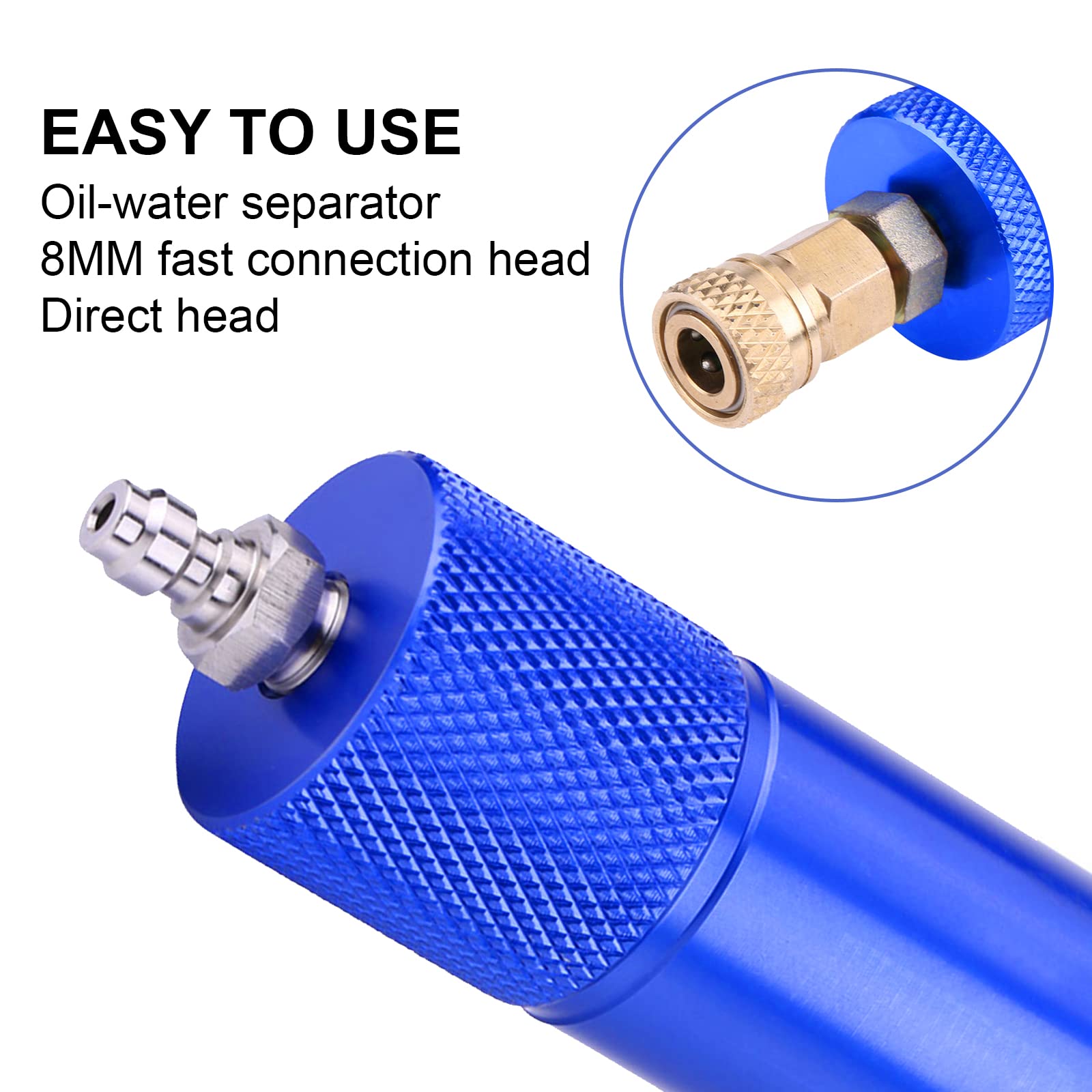 Separatore Acqua-Olio Per Compressore 40MPa - Filtro Per Pistole A Spruzzo E Utensili Pneumatici - Foto 10