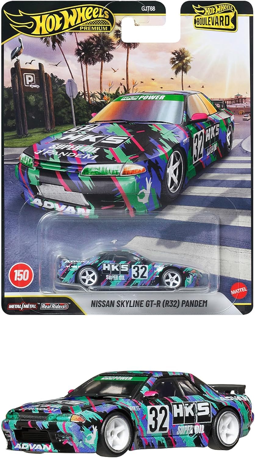 Hot Wheels Bourvard Nissan Skyline GT-R(R32) Pandem Collectiable