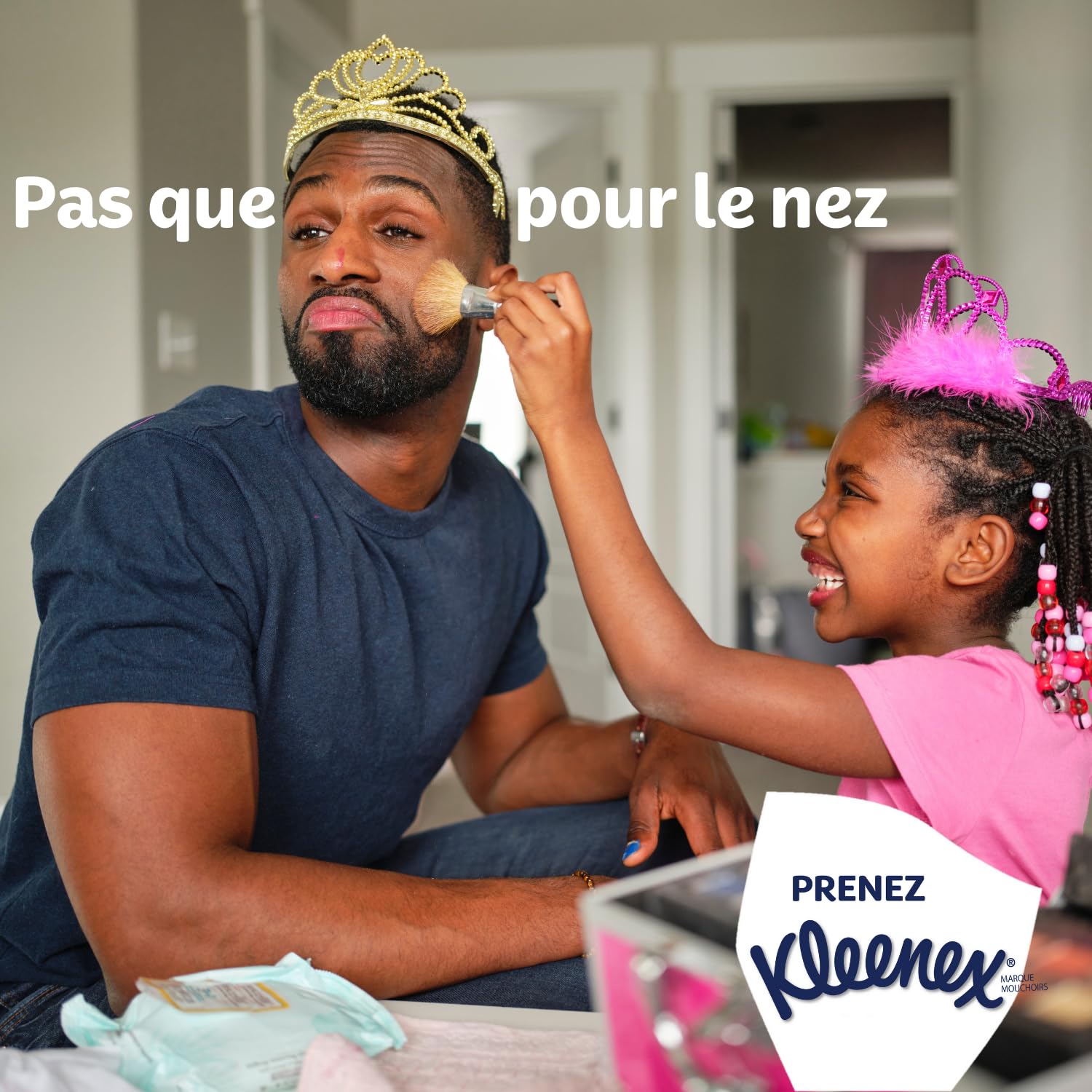 Mouchoirs Kleenex® Cosmetic Boîte x80 (x24)