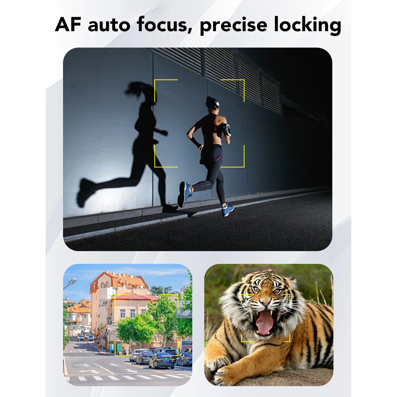 Annadue 64MP 4K Aparat Cyfrowy do Fotografii, Kamera Vlogowania z Wi -Fi, 3 -calowy Ekran Klapki, 18x Cyfrowy Zoom, Autofocus, Anty Shake, Kamera Wideo do Podróży (WHITE)