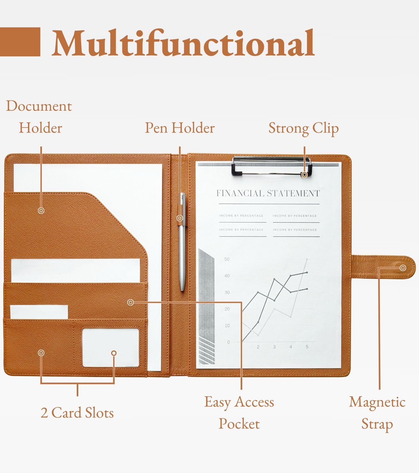 Mymazn A4 Clipboard Folder Conference Folder - Image 4