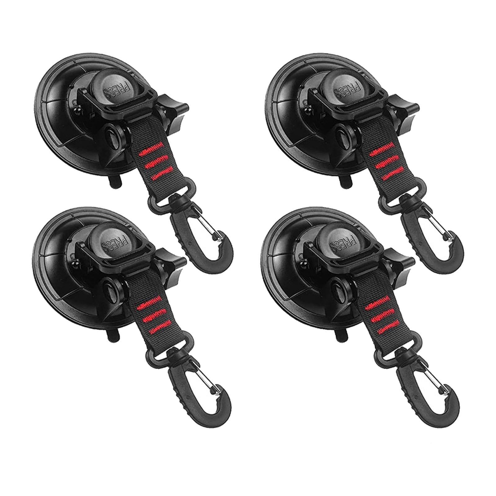 LOOM TREE® 4Pcs Suction Cup Anchor Suction Cups with Hooks for Awning Boat Camping Tarp No Clips | Outdoor Sports | Camping & Hiking | Tents & Canopies | Tent & Canopy Accessories-picture-28