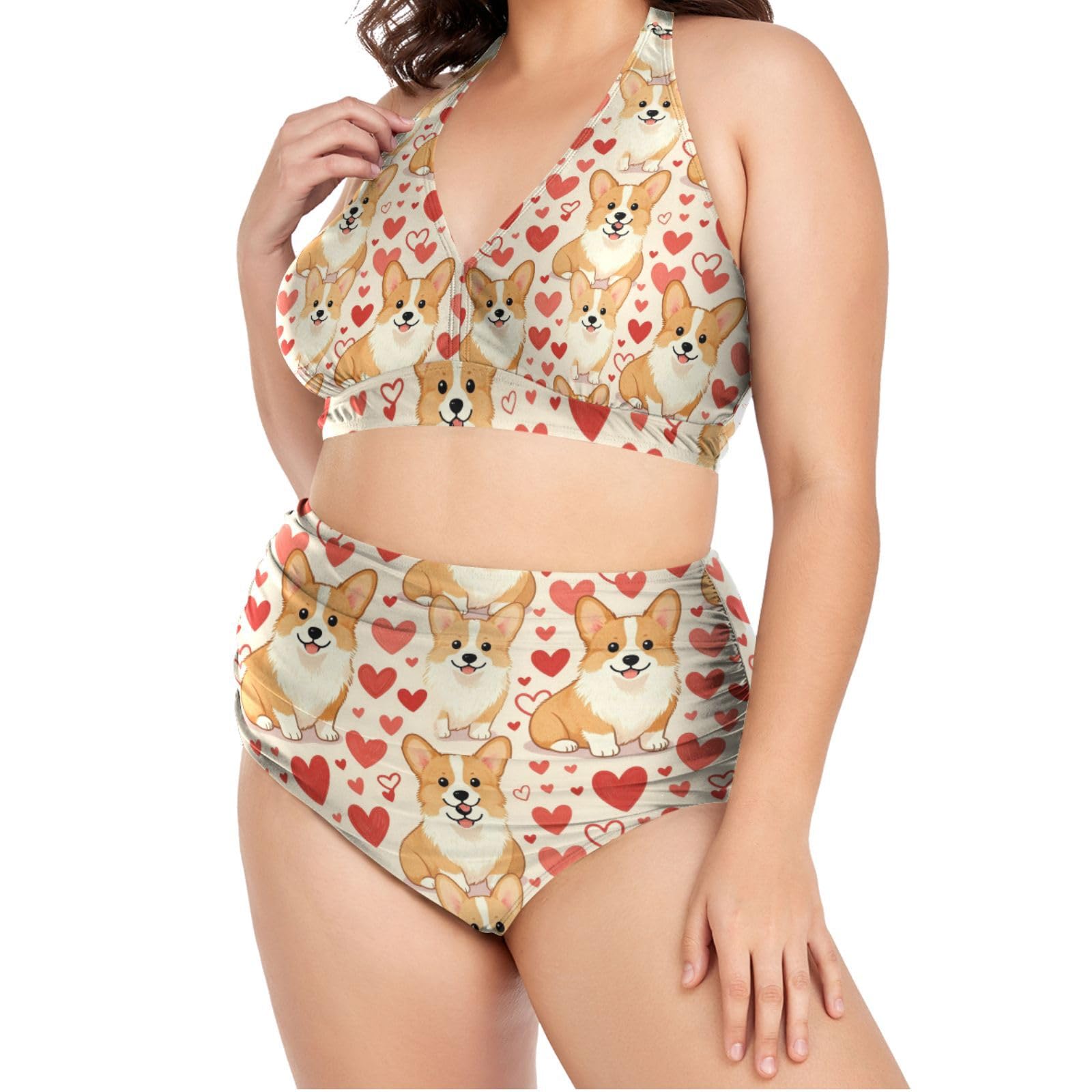 FRODOTGV Stroje kąpielowe damskie plus size L-4XL