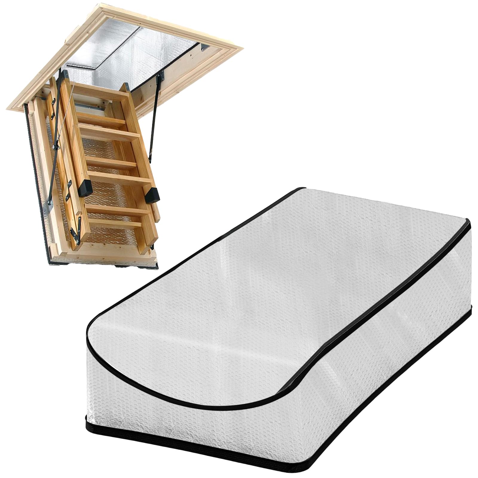 Attic Stairway Insulation Cover 25x54x11, Attic Stairs Door Ladder Insulator