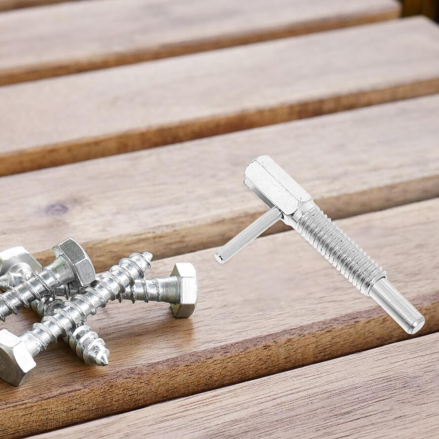 Stainless Steel L Shaped M6 Spring Plunger Locking Pin