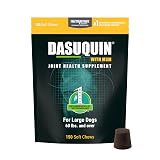 Nutramax Dasuquin MSM Joint Supplement for Large Dogs, Soft Chews, 150ct | Glucosamine and Chondroitin, ASU, MSM, Supports Healthy Joints, For Dogs Over 60 lbs, All Ages, Soft Chews 150 Count Large Dog (Over 60 lbs)