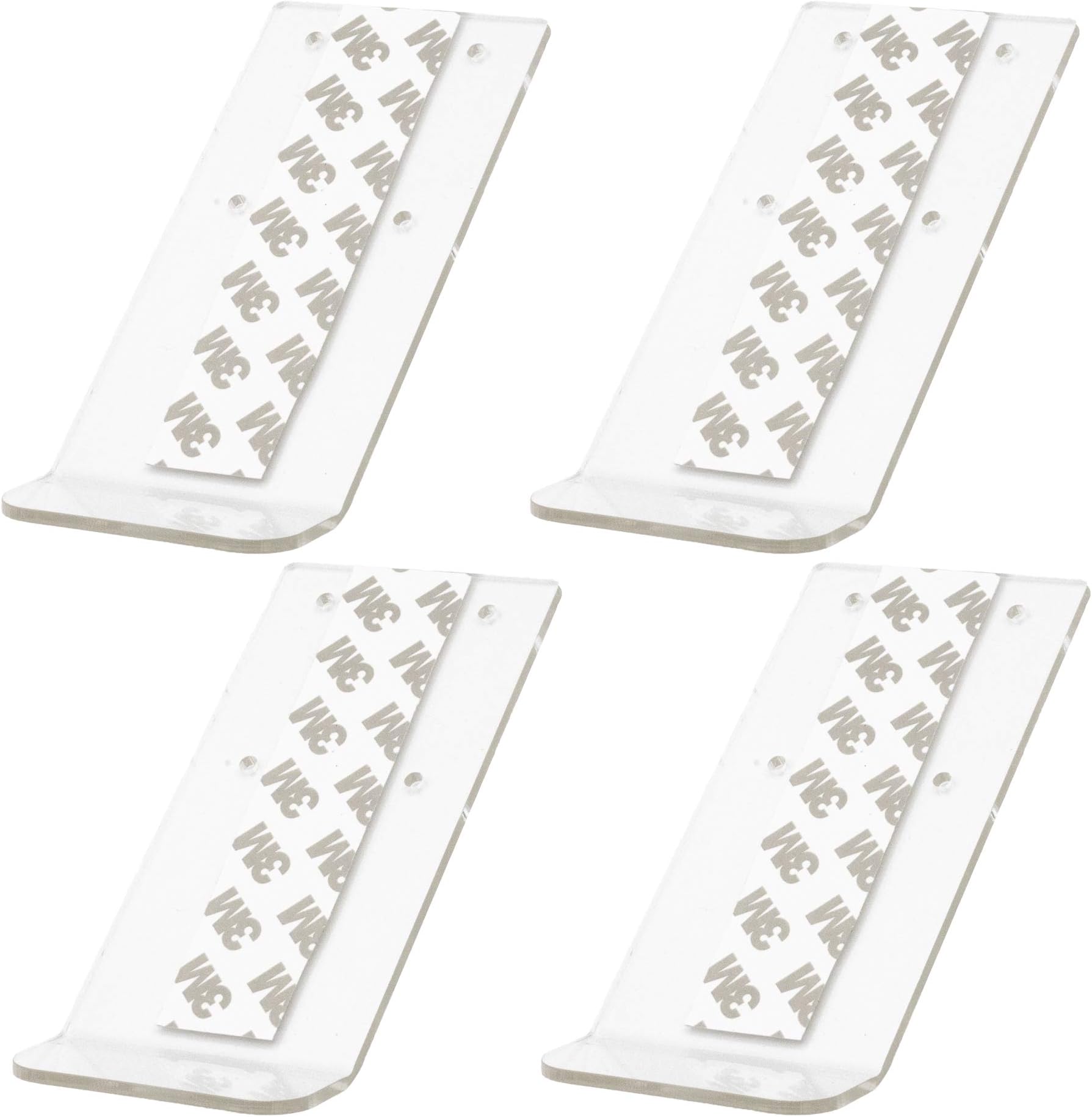 ToeIn - Hands Free Cabinet Door Solution - Adhesive Toe Foot Pull - 4 Pack