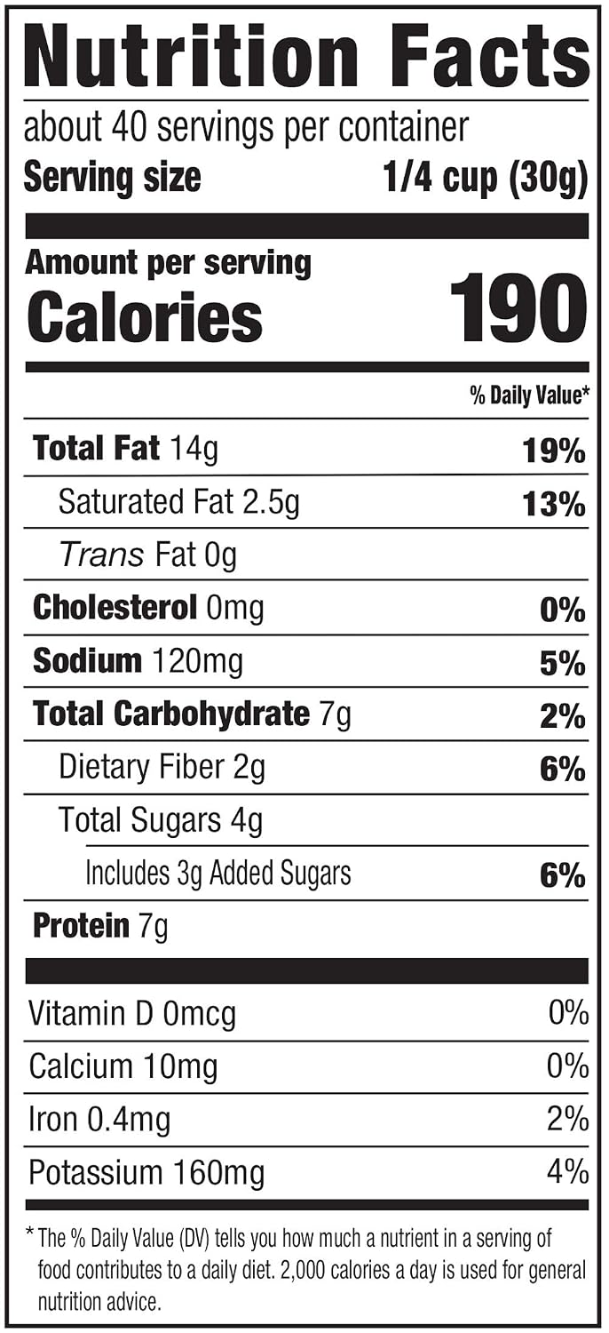 Amazon Brand - Happy Belly Peanuts, Honey Roasted, 42 Ounce