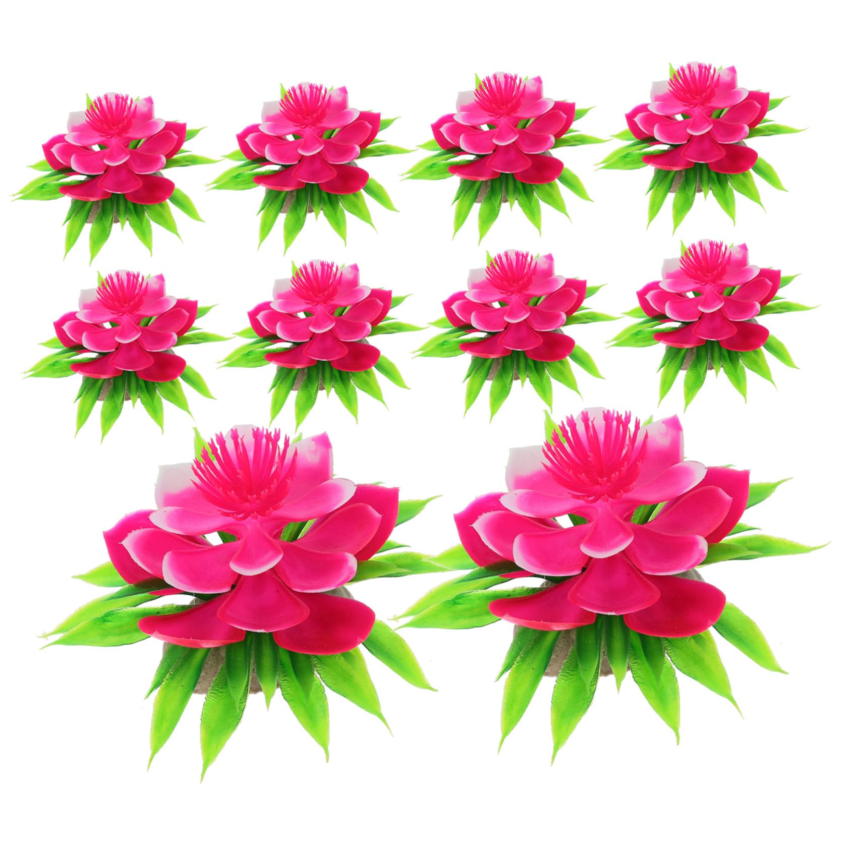 Adornos de flores para platos de sushi VILLCASE que solucionan la presentación en restaurantes