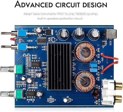 Miniatura 7 de Nobsound G2 Subwoofer Amplificador de potencia Mini Mono SUB Amp 100W PBTL BTL Bridge Home Theater