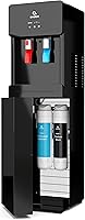 Avalon A7BOTTLELESSBLK Self-Cleaning Touchless Bottleless Water Cooler - Hot & Cold, Dual Filters, Child Lock, Slim Black Design