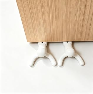 2Pcs Abstract Mini Human Shaped Floor Door Stopper, Freestanding Door Position Holder for Indoor Decor