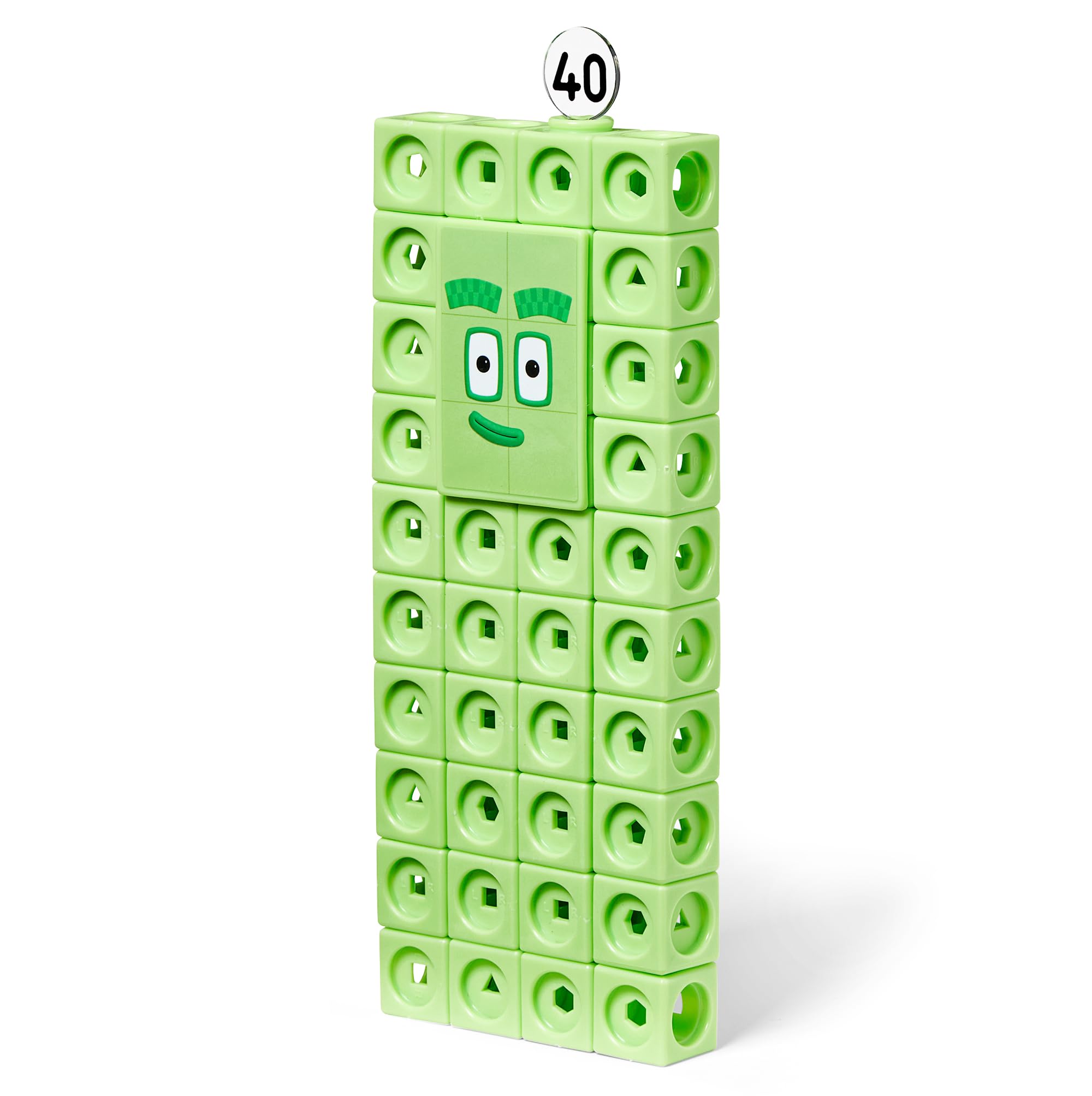 Learning Resources Numberblocks Mathlink Cubes 31-40 Aktivitätsset, ab 3 | MINT Lernspiel mit Mathlink Würfel Offizielles Lernspielzeug, Zahlen lernen und Rechnen üben für Vorschule und Grundschule