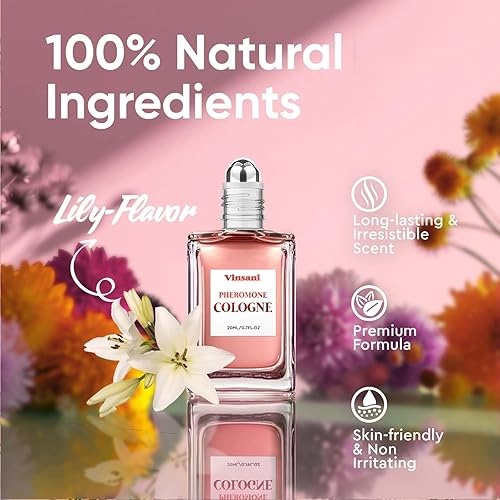 Miniatura 6 de Vinsani Perfume de feromonas para mujer, perfumes de primera calidad para mejorar la confianza, perfume con feromonas para liberar encanto