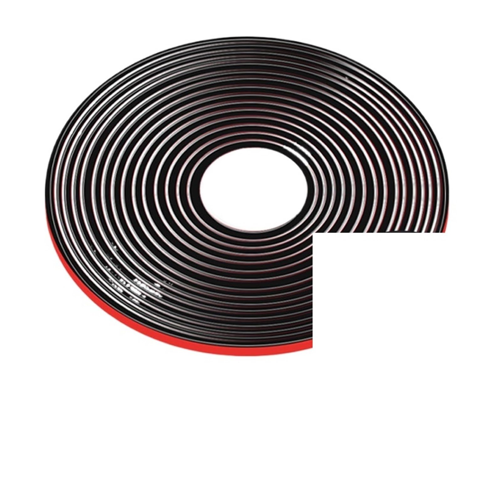 XUAWESD 2/4/8m Windshield Sunroof Rubber Seal Strip 27mm Car Roof Window Edge Seal Weather Strip(27mmx8m)