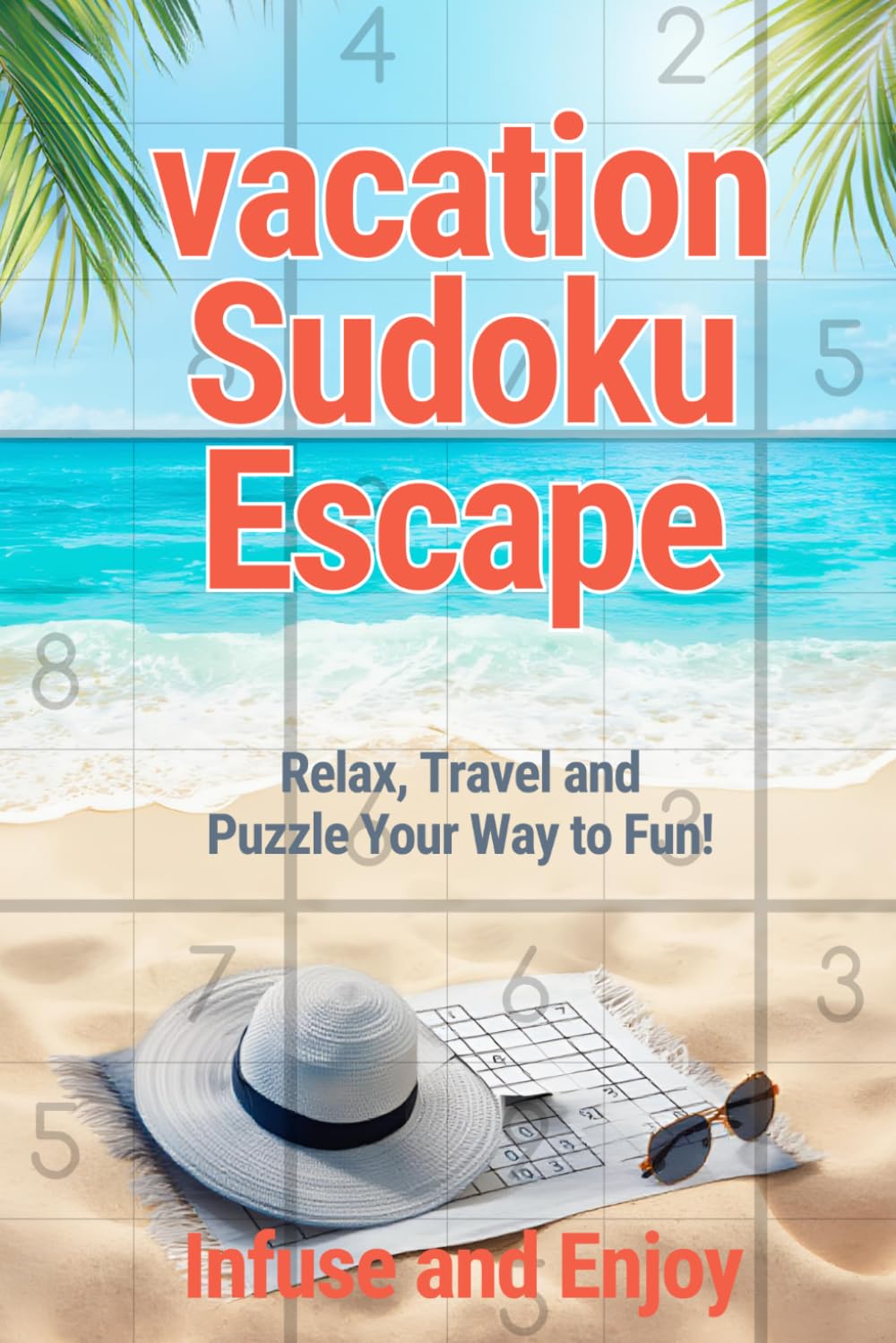Vacation Sudoku Puzzle Book for Adults – Fun Brain Games for Travel, Holidays & Relaxation: Easy, Medium & Hard Sudoku Puzzles with Solutions – ... for Travel, Flights, Road Trips & Relaxation