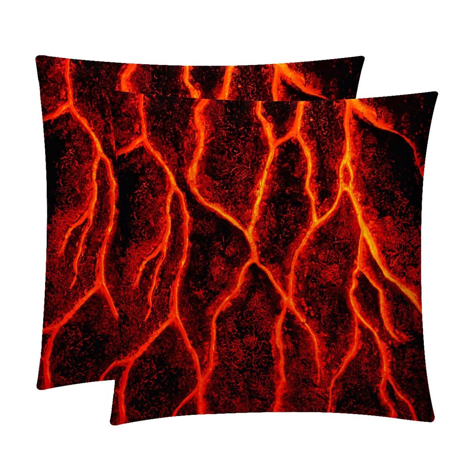 TDGKPZ Throw Pillow Covers 2 Pack Pillowcases Soft Cozy Pillow Cases For Couch Bed Sofa 45x45cm