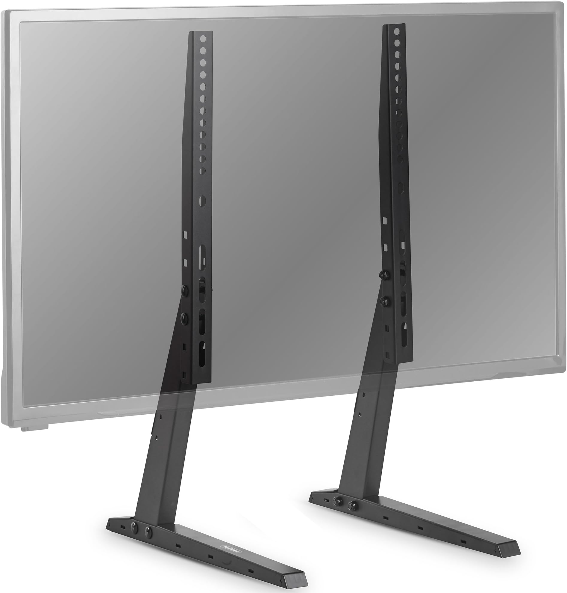 VonHaus Large Height Adjustable TV Stand Legs - Table Top Pedestal TV Bracket Mount for 37 – 70” Screens/Monitors - 5 Height Settings - Max Weight 35kg