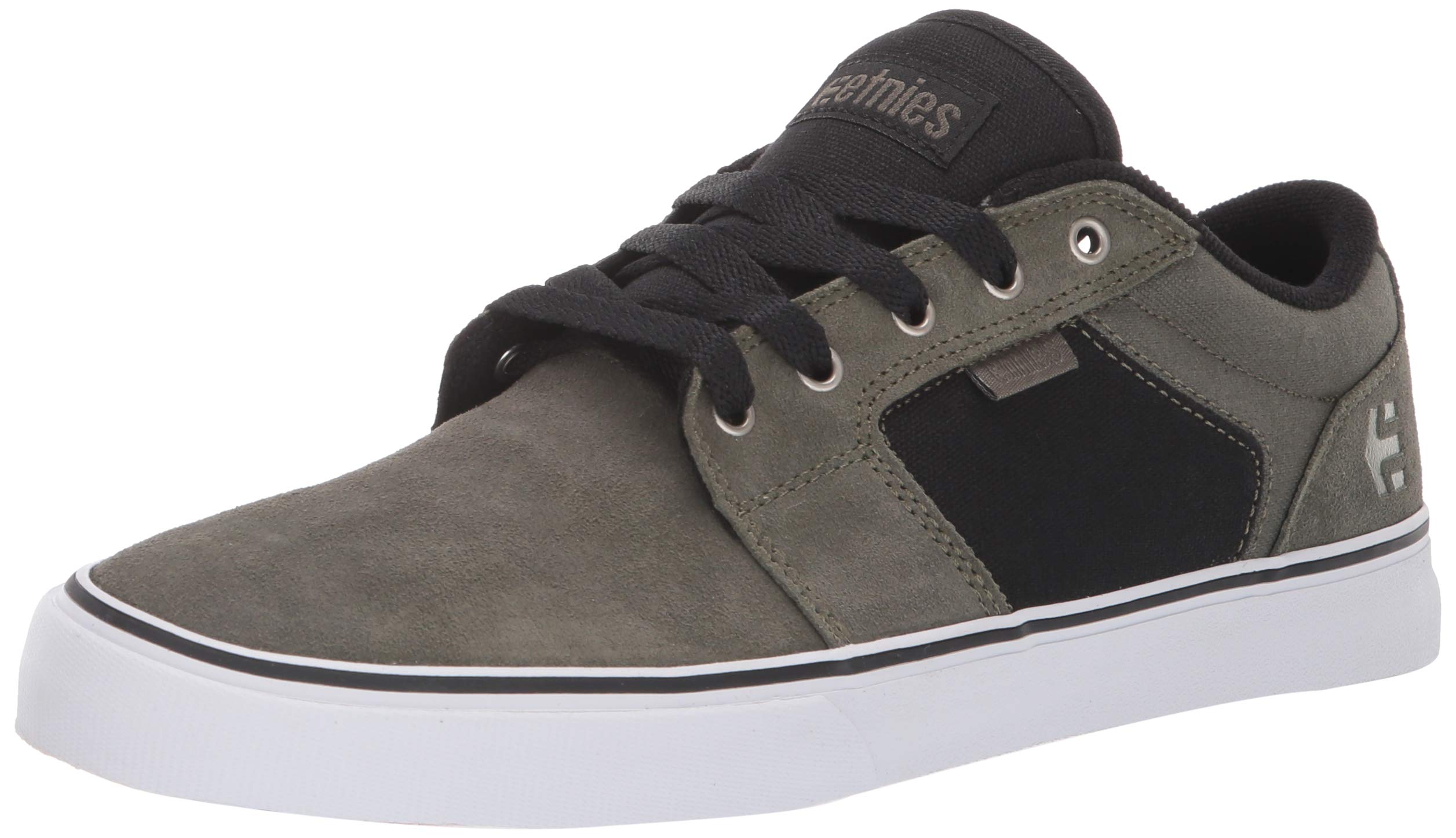 Etnies Barge LS – Classic Skate Look, Slim Vulcanized Silhoutte, Hefty Armored Collar, Reinforced Vulc