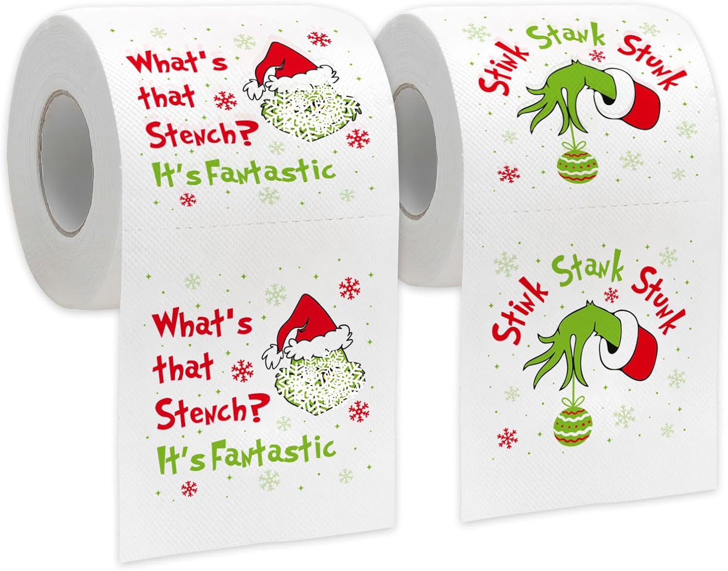 Funny Christmas Toilet Paper