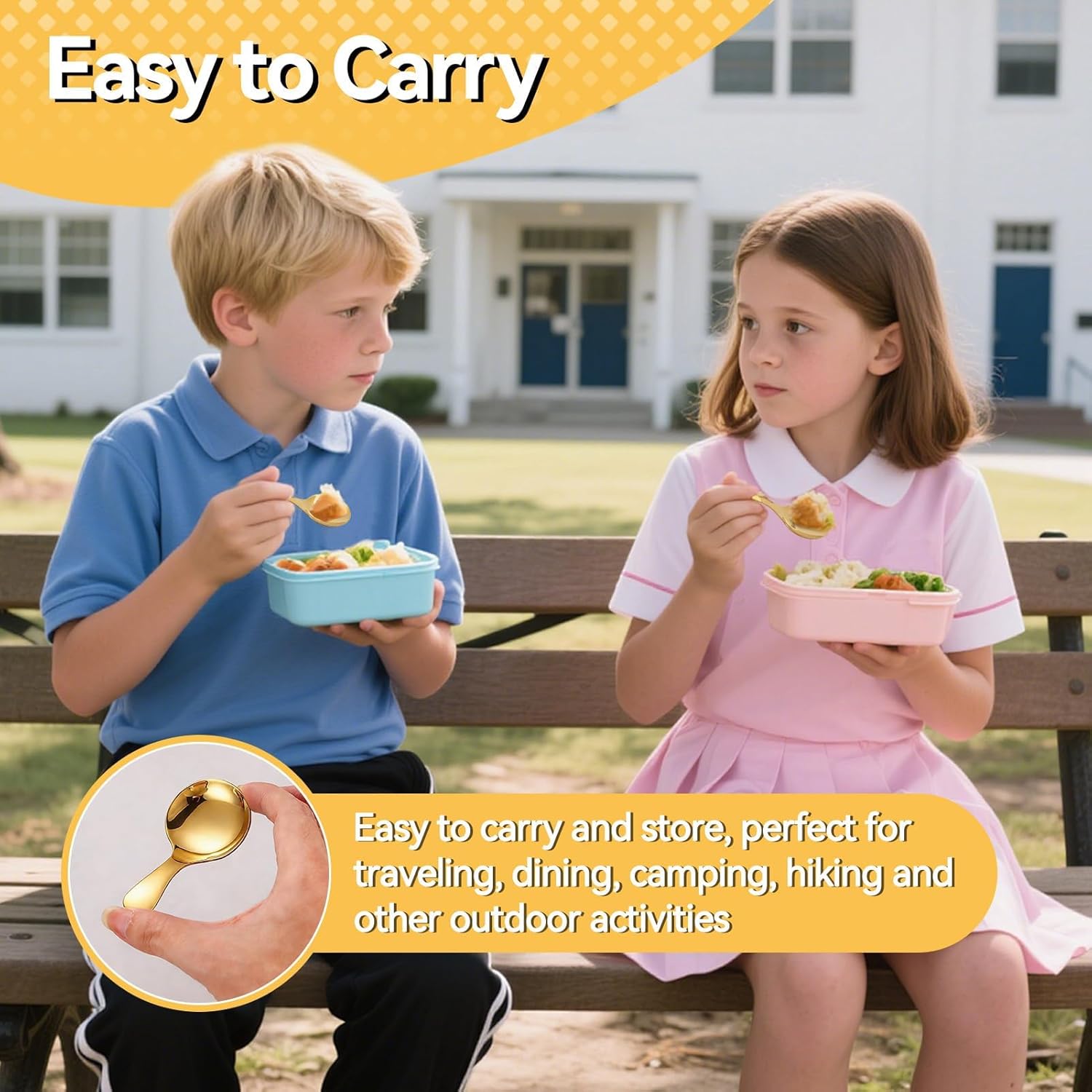 Mini Ice Cre Scoop for Canisters, Gold Mini Candy Serving Scoops