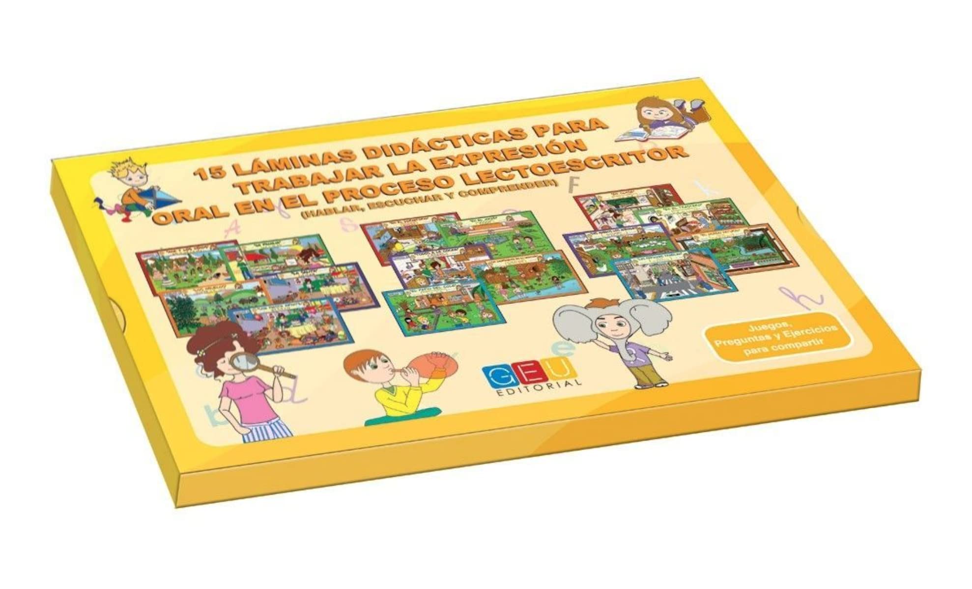 Pack Enseñanza Español Educación Primaria 2º Ciclo (3º y 4º Primaria): Material Didáctico para Aprender Español Niños a Partir 8 años: Pack Español Lengua Extranjera Niños