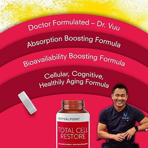 Miniatura 6 de Suplemento avanzado de regeneración celular, suplemento de reparación de células madre y ADN con espermidina, curcumina, extracto de astrágalo y