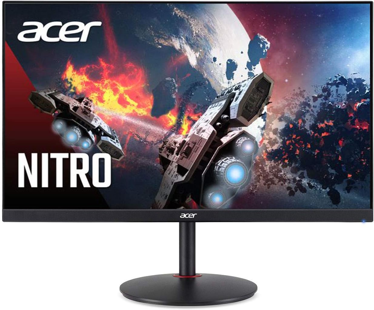 Acer Nitro XV272U Xbmiipruzx 27"" WQHD (2560 x 1440) Agile-Splendor IPS Monitor, AMD Radeon FREESYNC (Renewed)