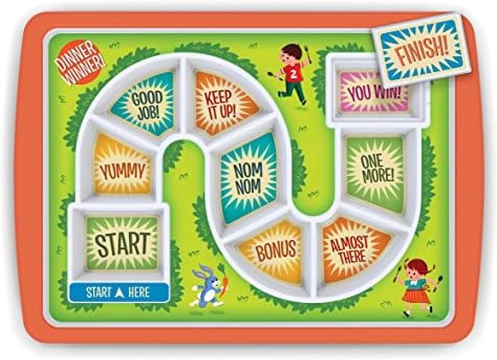Fred DINNER WINNER Kids' Dinner Tray