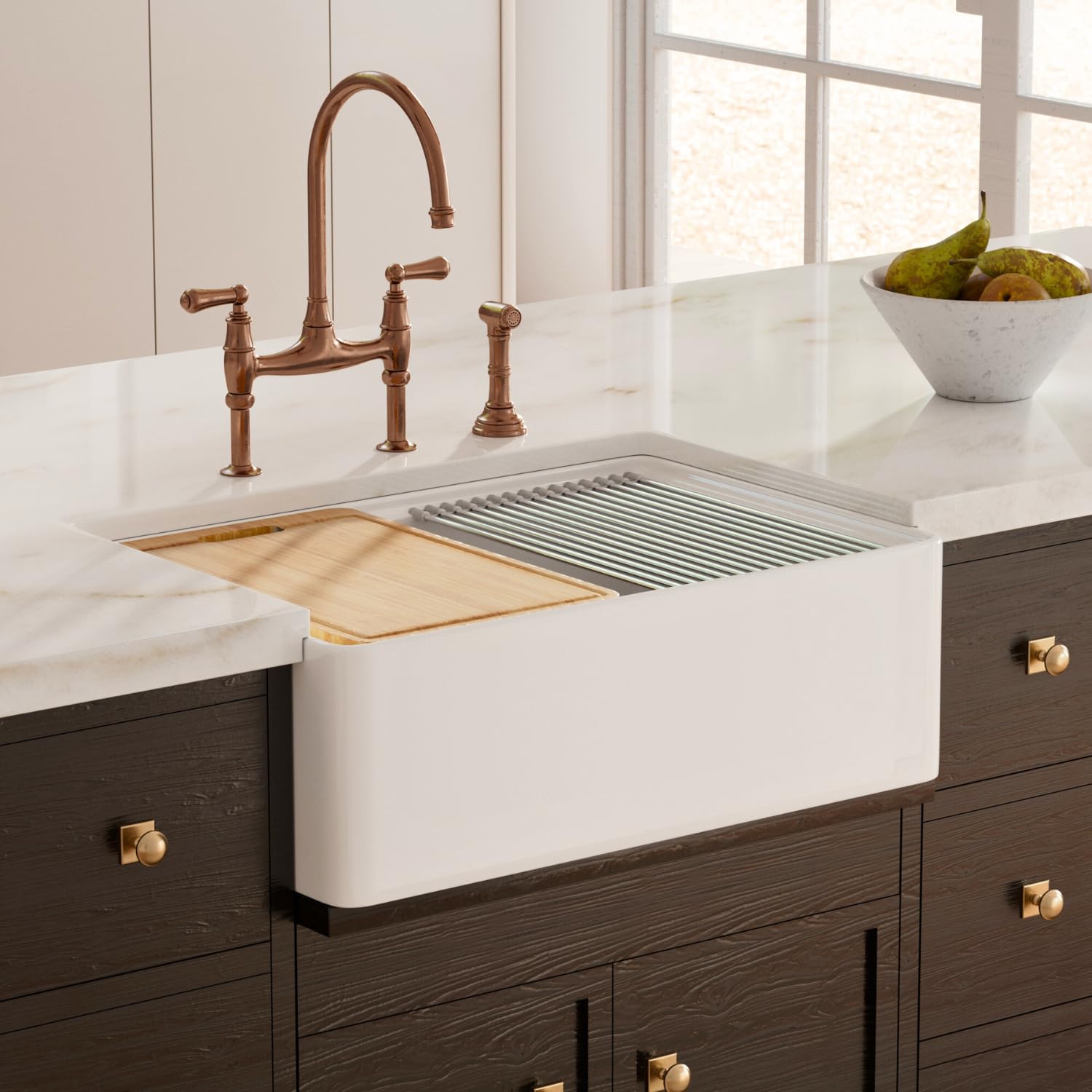 Farmhouse Sink 30 Inch, Los Flexi 30