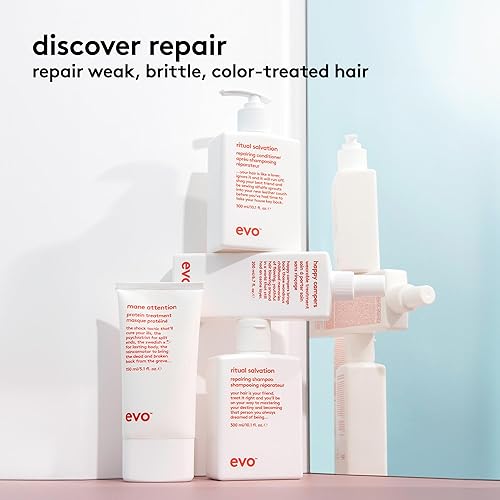 Miniatura 7 de EVO Tratamiento capilar con proteínas Mane Attention - Hidrata, repara y fortalece el cabello