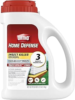 OrthoHome Defense Insect Killer Granules₃, Ready to Use Outdoor Granules, for Ants, Spiders and More, 2.5 lbs.