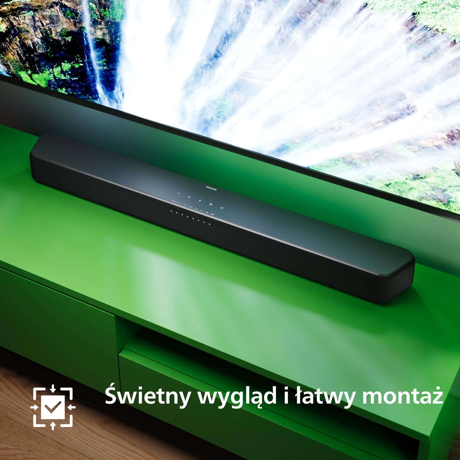Philips TAB5109 Soundbar 2.0 – 2-kanalowy, 120 W, DTS