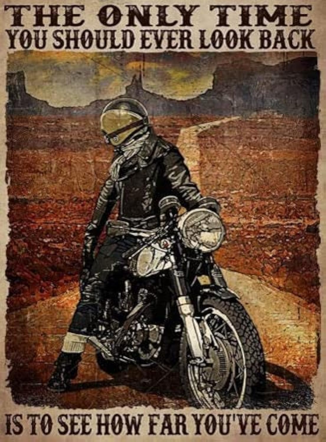 Riding a Motorcycle A Gift for Motorcycle Lovers Wooden Puzzles 1000 Pieces of Adult Jigsaw Puzzles Positive Thinking Puzzles, Party Entertainment, Children’s Intellectual Educational Toys