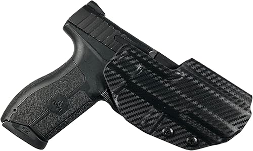 Vista 9 de OWB Concealment IDPA - Funda exterior de la cintura - se adapta a IWI Masada Negro -,Fibra de carbono,https:/ www.Yaxa/dp/undefined