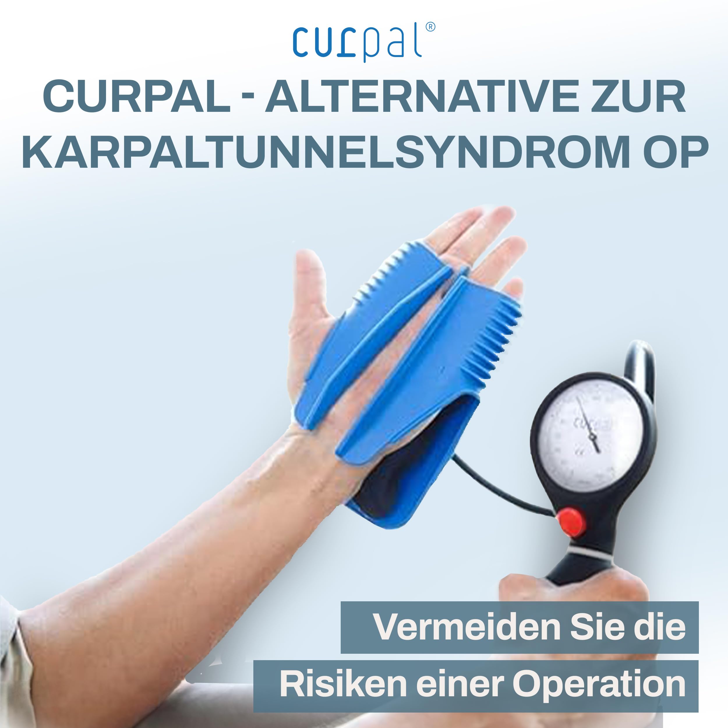 Túnel carpiano automedicarse sin cirugía – Férula terapéutica del túnel carpiano – Fabricado en Alemania – Garantía de devolución de dinero de 90 días – Muñequera para ambas manos