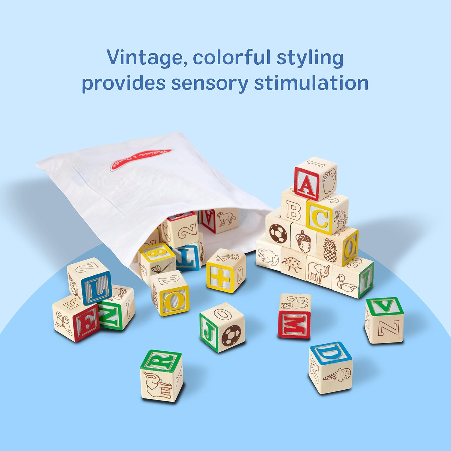 Melissa & Doug Deluxe Wooden ABC/123 image 6