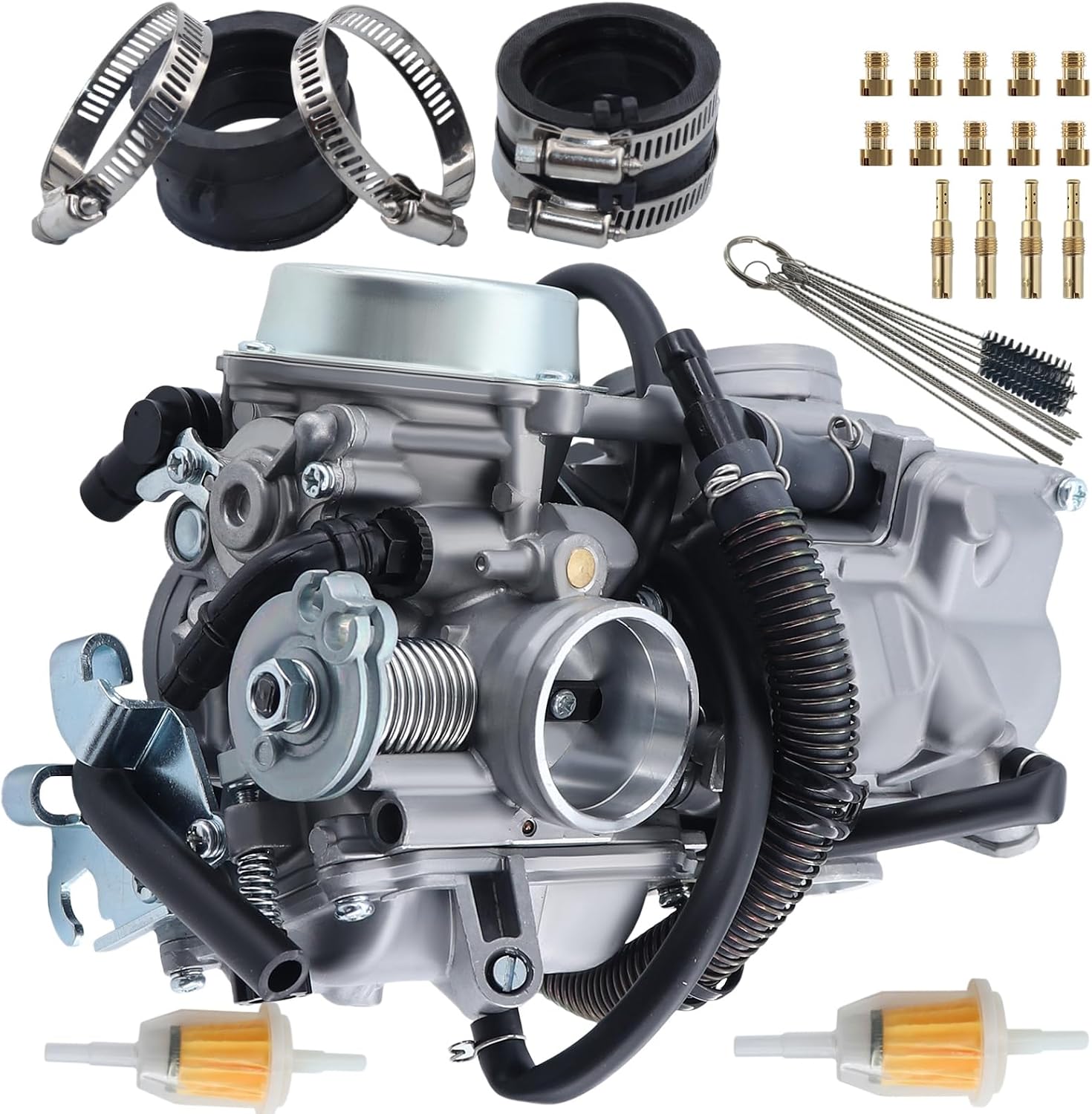 JIK 16100-MR1-673 Carburetor For Honda Shadow VLX 600 VT600 VT600C VT600CD Deluxe with Intake Manifold