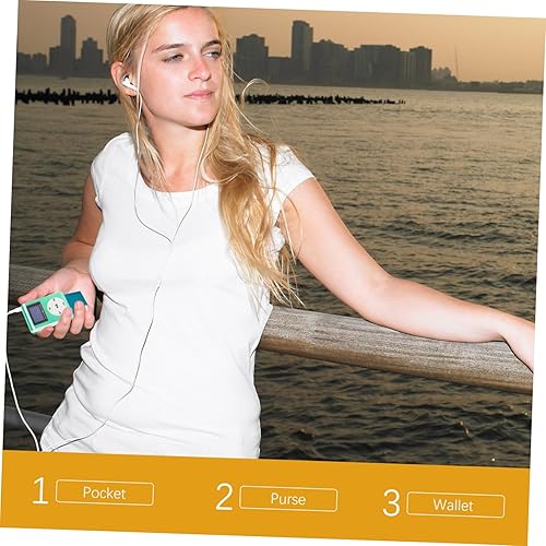 Miniatura 7 de 32gb mini USB aluminio reproductor de pantalla LCD ranura para tarjeta micro diseño compacto elegante reproductor de música portátil