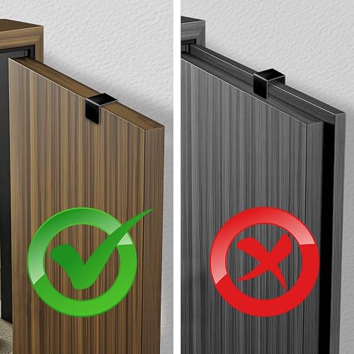 Wuciray Over Wood Door Pantry Storage Kitchen 6-Tier Hanging Storage Metal Pantry Back of Door Storage And Organization Kitchen Storage Spice Can Rack Organizer With Suction Cups - 5