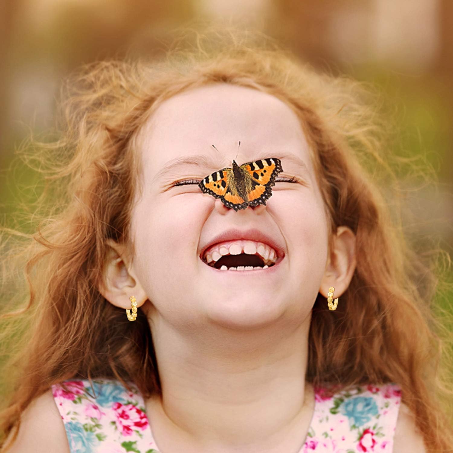 KINGWHYTE Daisy Earrings for Women 925 Sterling Silver Flower Hoop Earrings with Cubic Zirconia Small Huggie Earrings Daisy Jewelery Gifts for Birthday Wedding Graduation Gifts for Her - Image 3