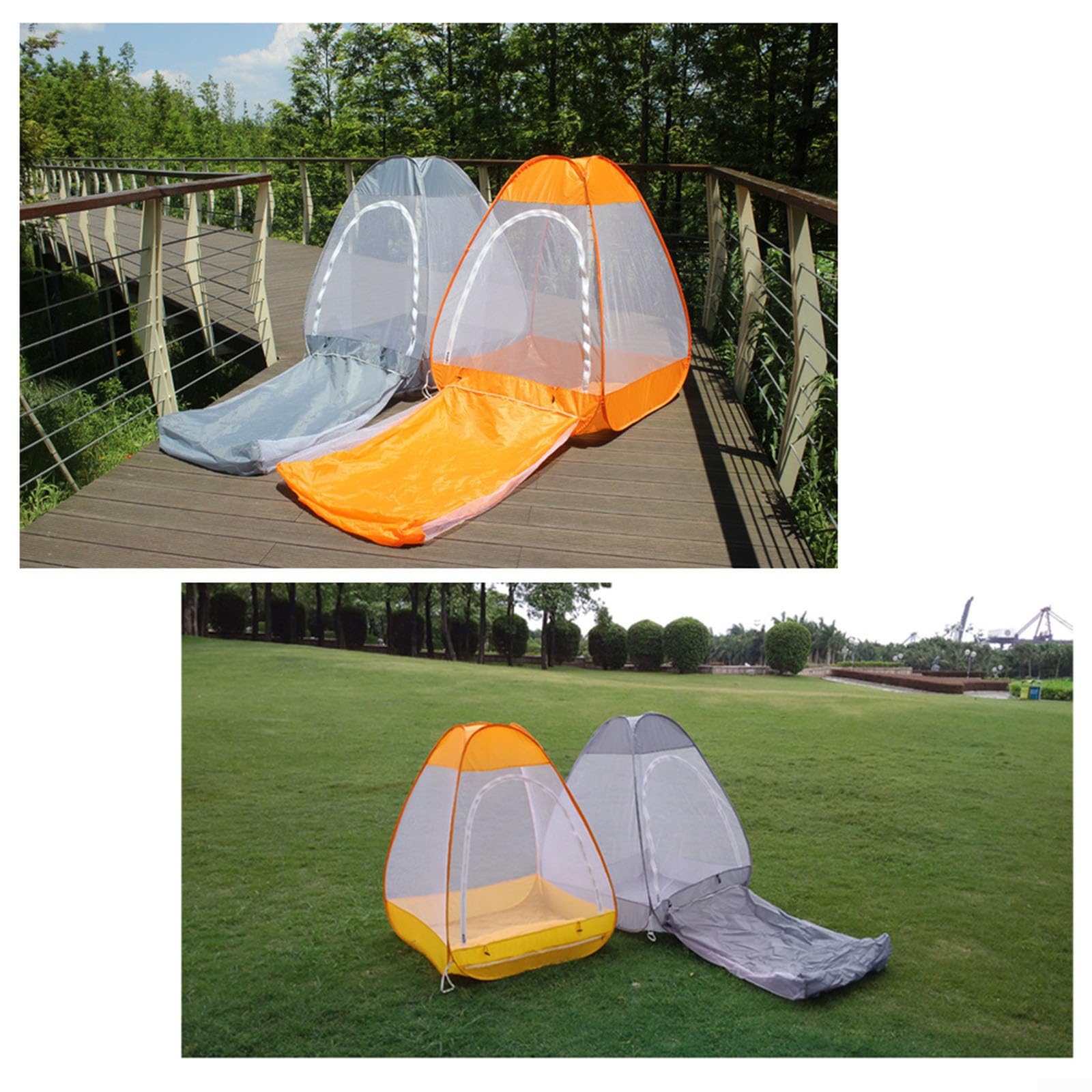 Tente filet de méditation, portable, pliable, polyvalente, abri de camping en tissu Oxford, pour camping, randonnée, activités de plein air