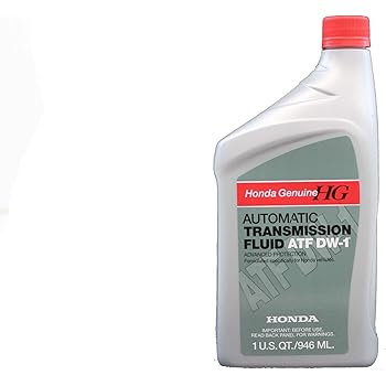 Amazon Com Genuine Honda Fluid 08200 9008 Atf Dw1 Automatic Transmission Fluid 1 Quart Automotive