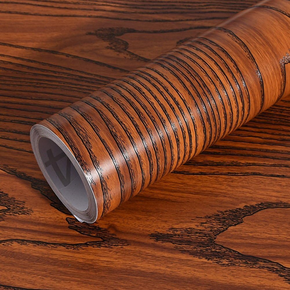 SUNBIRD Self Adhesive Wood Contact Paper Wallpaper Removable Wood Grain Waterproof Peel and Stick for Kitchen,Cabinet, Countertop (16 X 48 Inch, Brown Cherry) (B0CT3L8Y6Z) Amazon Price History, Amazon Price Tracker
