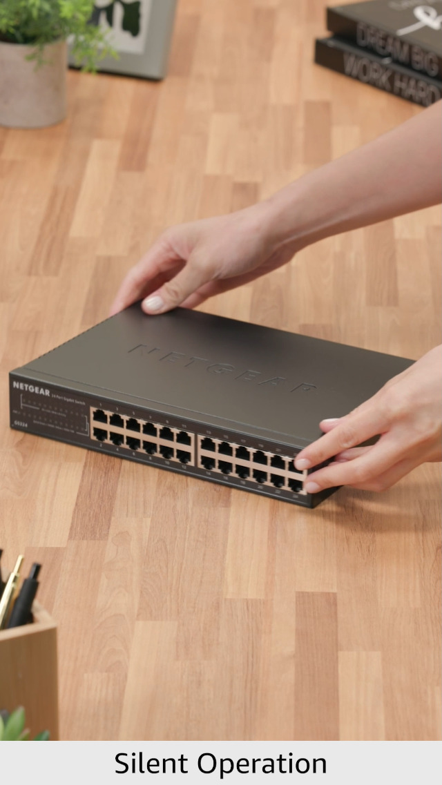 Amazon.com: NETGEAR 24-Port Gigabit Ethernet Unmanaged Essentials