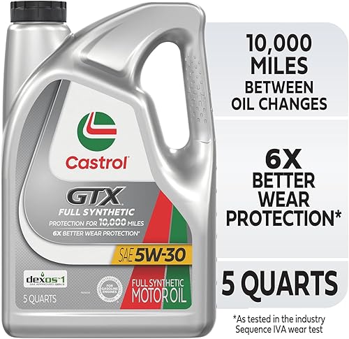 Miniatura 2 de Castrol GTX - Aceite de motor sintético 5W-30, jarra de 5 cuartos (paquete de 3)