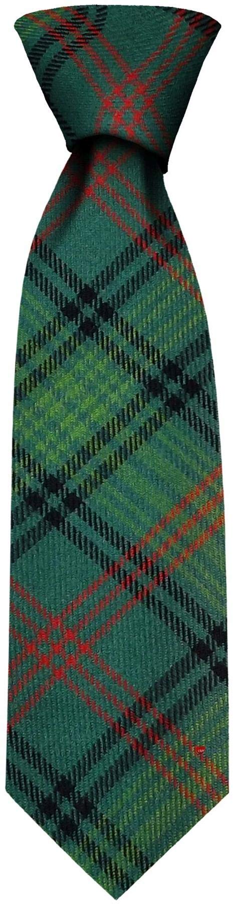 I LUV LTD Gents Neck Tie Ross Hunting Ancient Tartan Lightweight Scottish Clan Tie