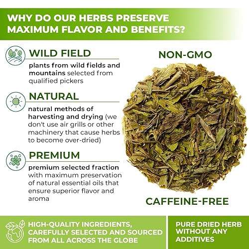 Miniatura 3 de 4 oz. de hojas de apio de monte secas Hierba de apio Té de hierbas (Levisticum officinale) - 113g de té de hierbas Levísticum