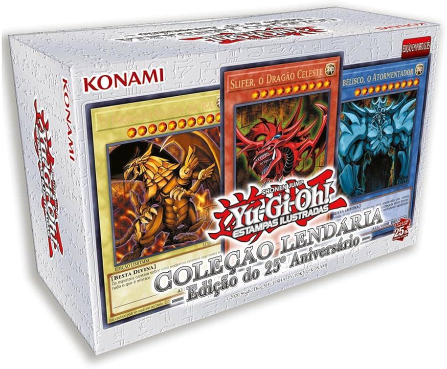 Box Yu-Gi-Oh! Coleção Lendária Legendary Collection 25th